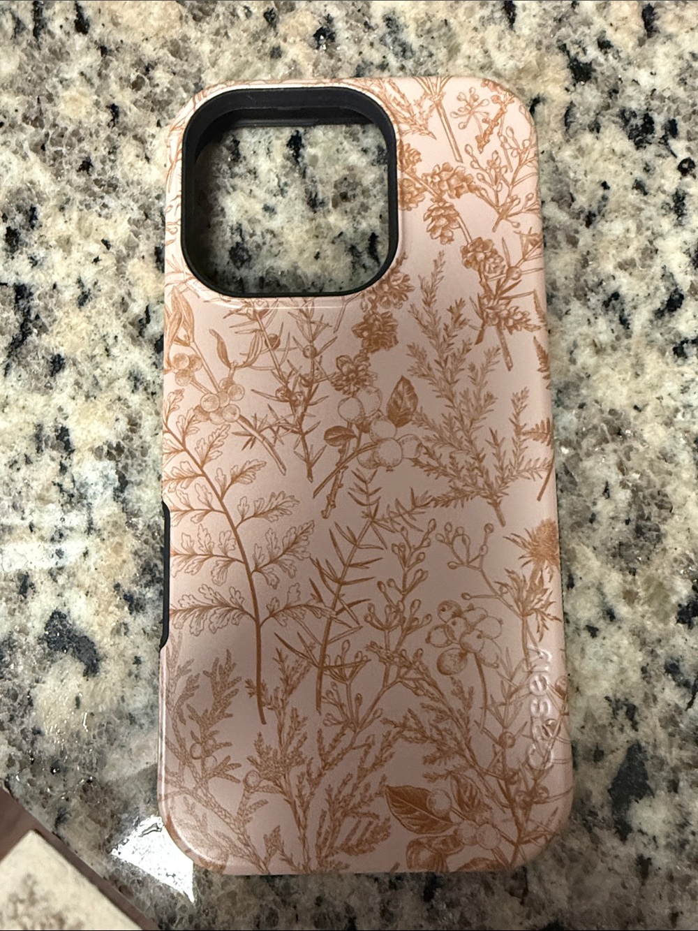 Floral phone case iPhone 16 Pro